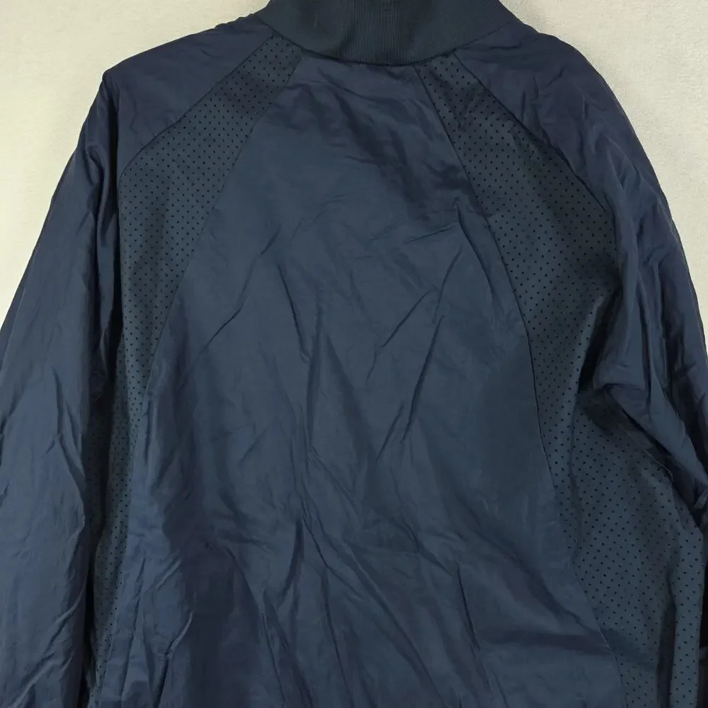 Nike Air Jordan Windbreaker Jacket Blue Size Large Mens Jacket Athletic Gym